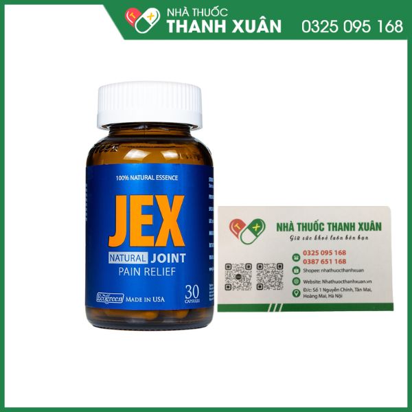 Jex Natural Joint Pain Relief bảo vẹ tái tạo sụn khớp